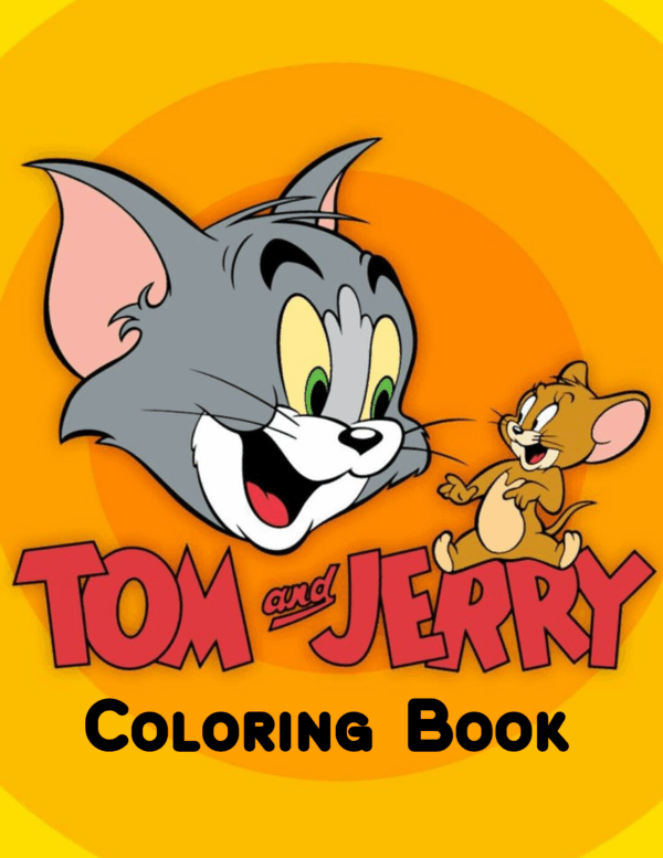 Tom & Jerry Colorring Books