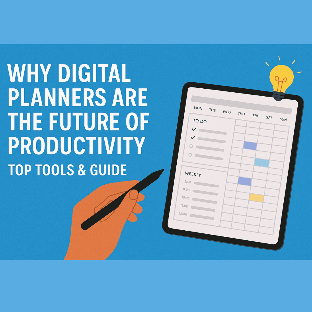 Why Digital Planners Are the Future of Productivity: Top Tools & Guide